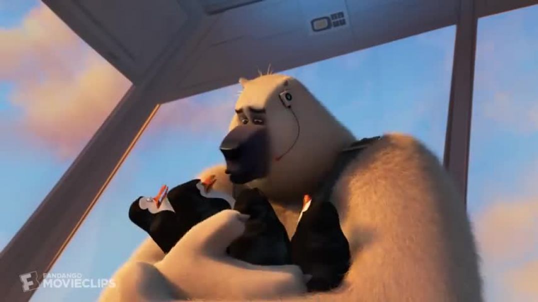 ⁣penguins of madagascar 2014 cute and cuddly secret agents scene 2 10 movieclips h264 3218