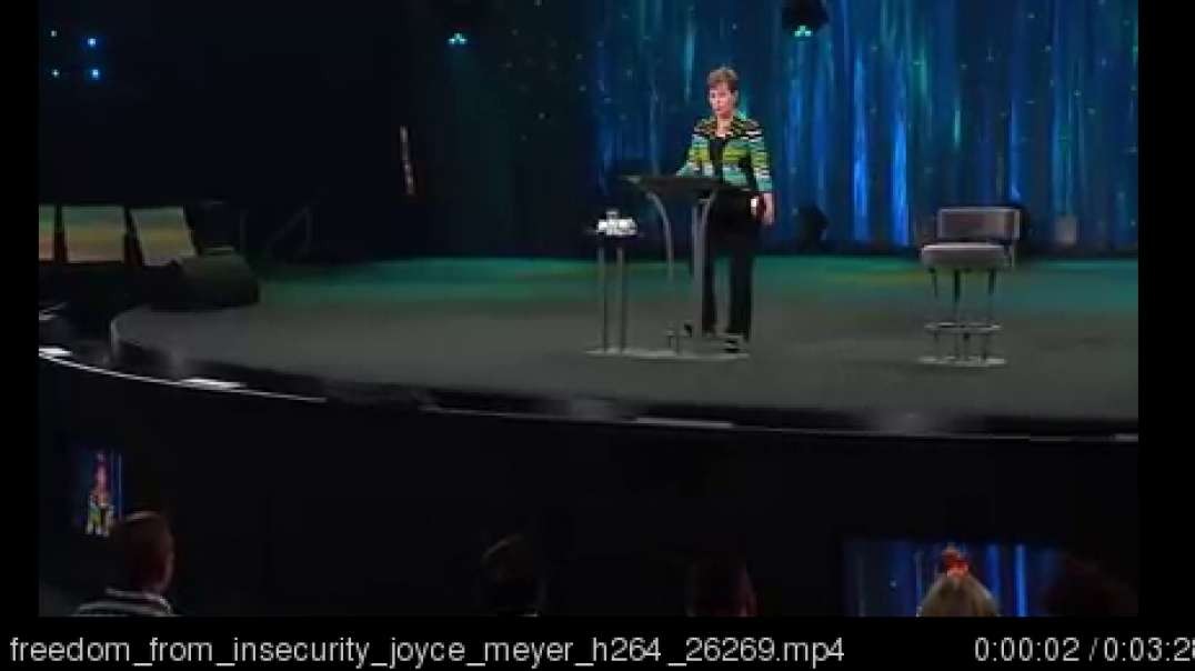 freedom from insecurity joyce meyer