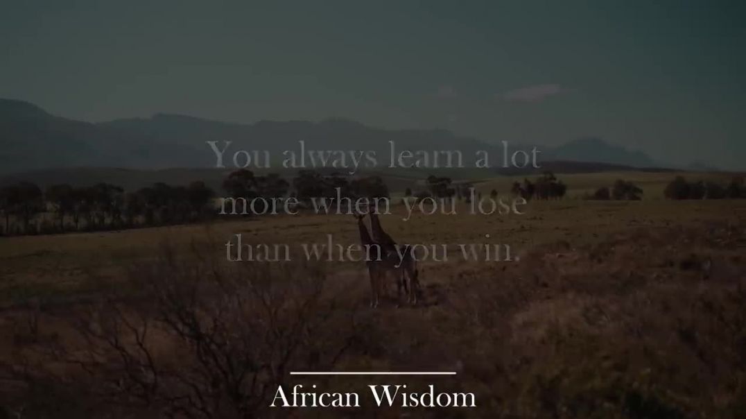 Wise African Proverbs and Sayings! _ The wisdom of the peoples of Africa