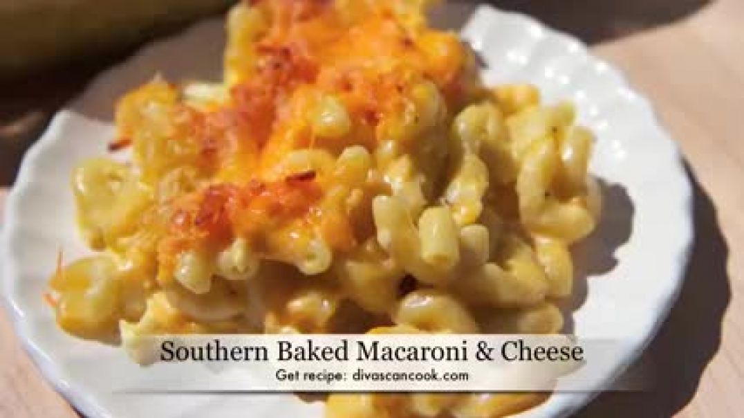 Southern baked macaroni cheese recipe