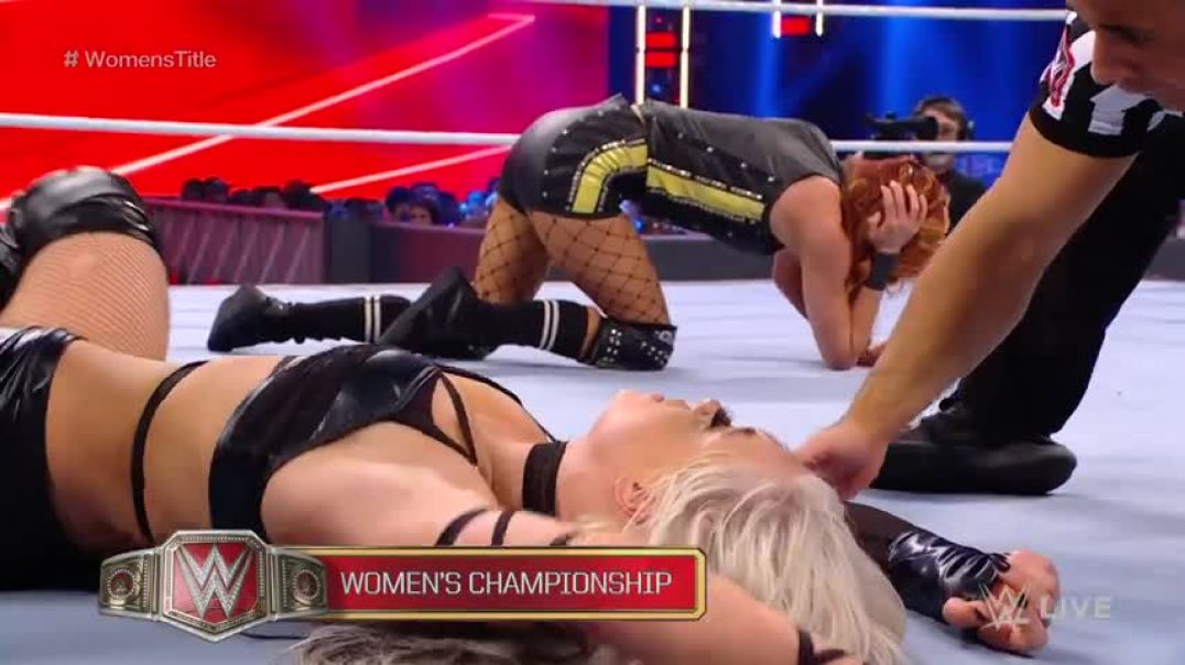 Becky Lynch vs Liv Morgan  Raw Womens Championship Match Raw Dec 6 2021