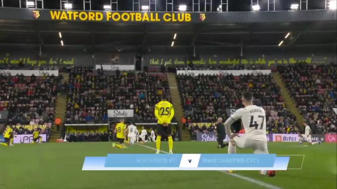 HIGHLIGHTS  Watford 13 Man City  Premier League  Bernardo Silva  Hernandez Goals