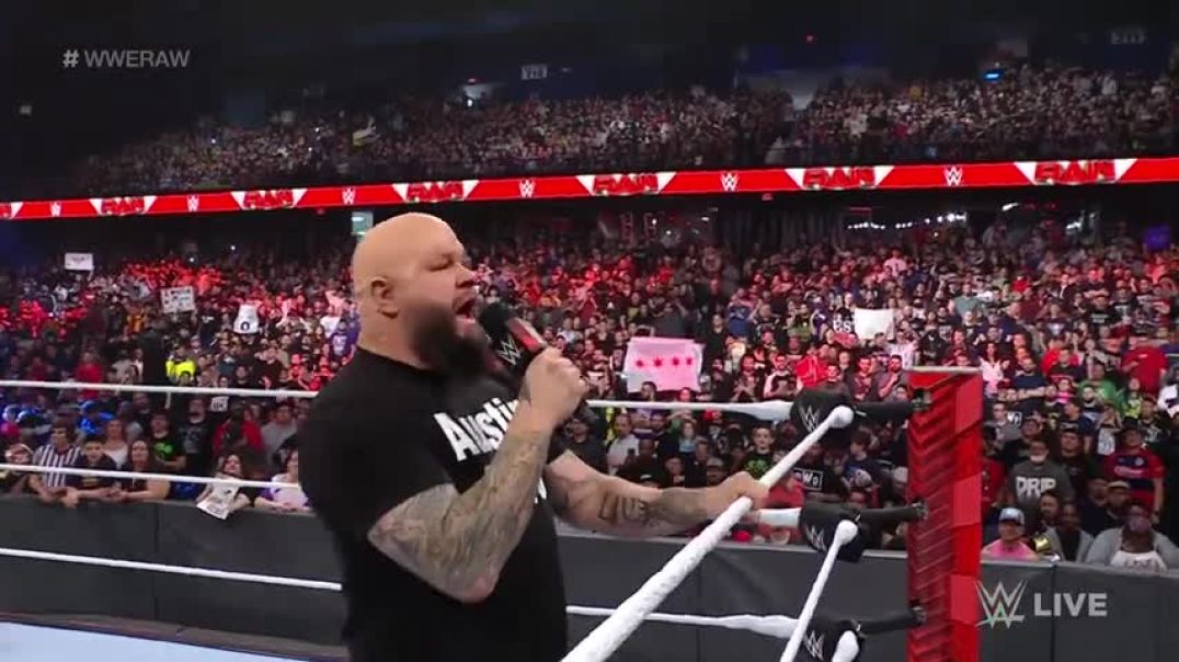 ⁣Kevin Owens impersonates Stone Cold Steve Austin in WrestleMania taunt Raw March 21 2022