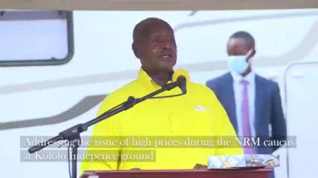 ⁣President museveni speaks about the birthday intetions, must watch