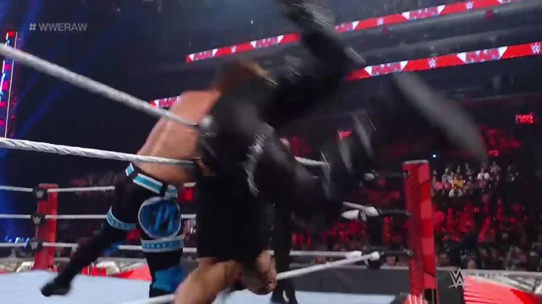 ⁣AJ Styles vs Damian Priest Raw April 11 2022