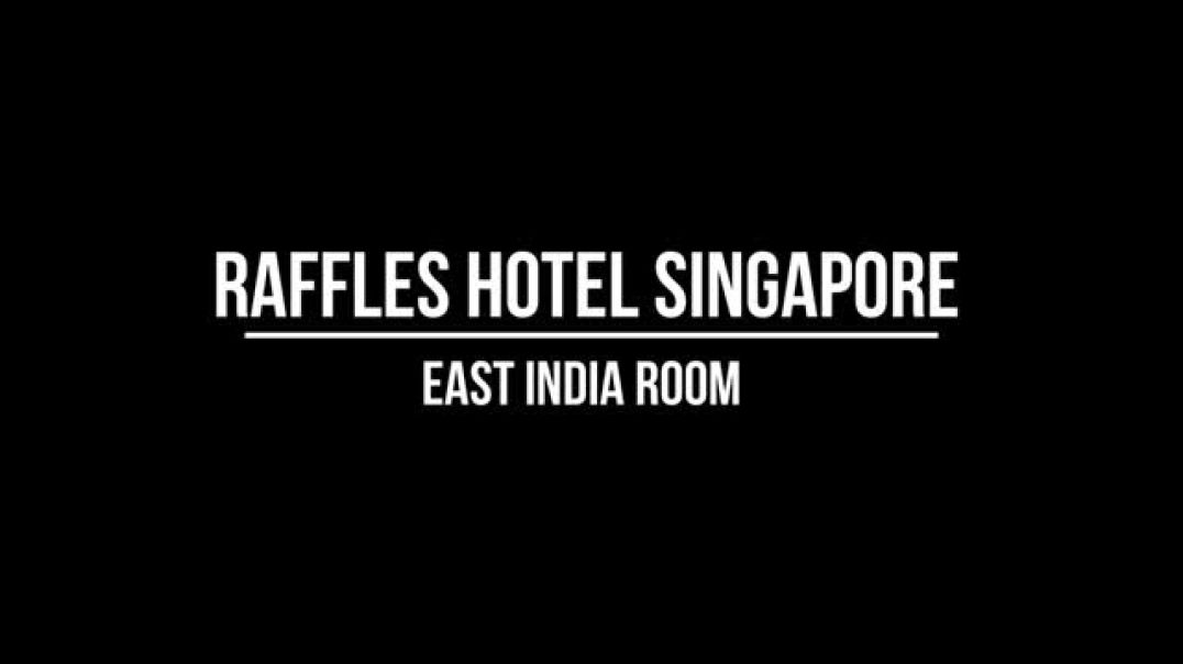 East India room Raffles Hotel Singapore