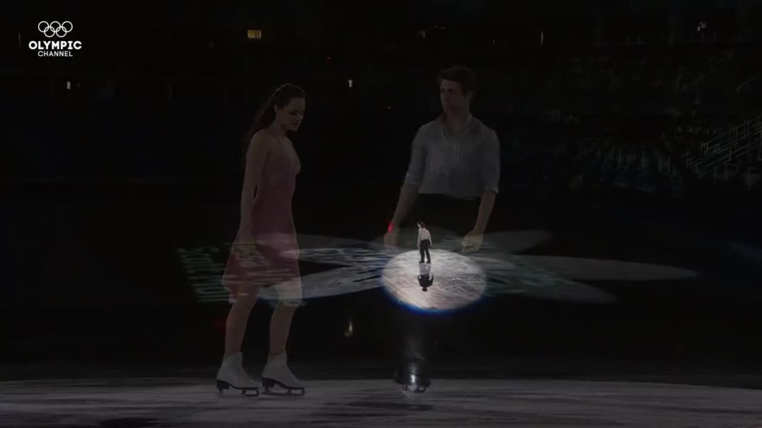 ⁣Tessa Virtue and Scott Moir skate to Stay by Rihanna _ Music Monday