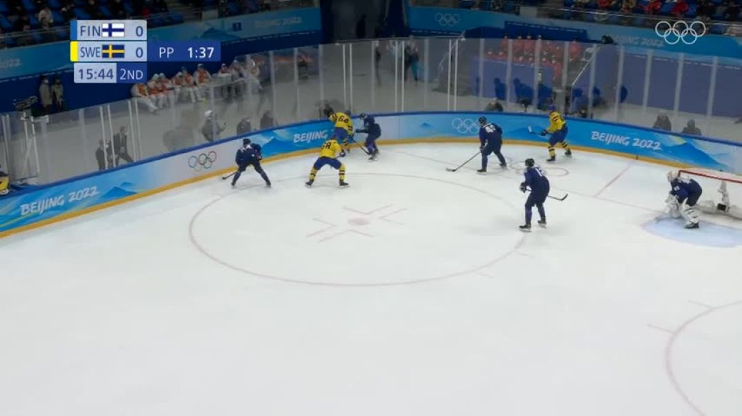 ⁣Finland  Sweden  Mens Ice Hockey Beijing 2022