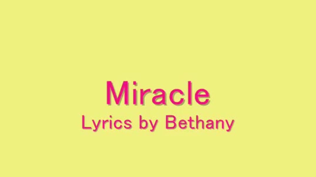 ⁣Miracle  Celine Dion  Lyrics