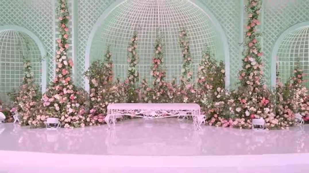 ⁣Rose GardenArabic Wedding in St Regis Hotel Abu Dhabi  Event Planning by Blush Wedding and Event