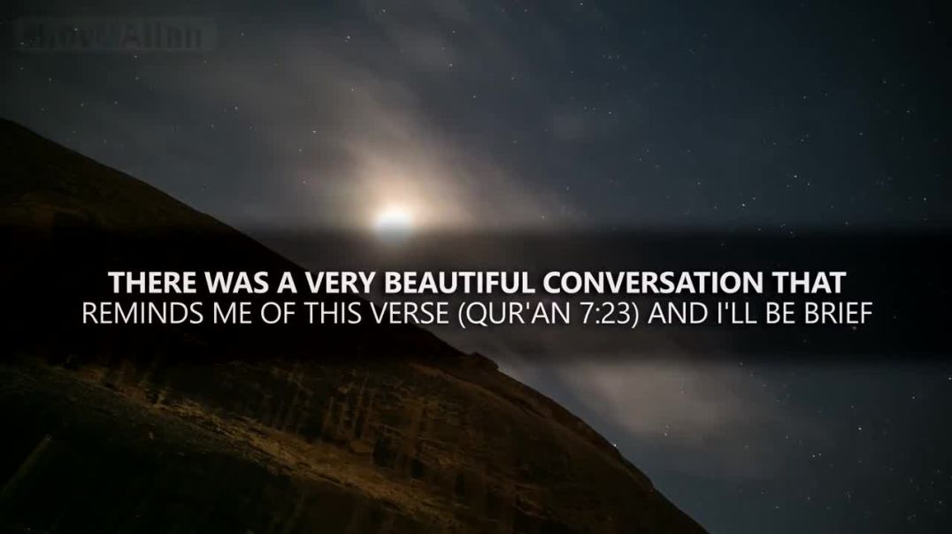 Adam Asks Allah A Very Wise Question