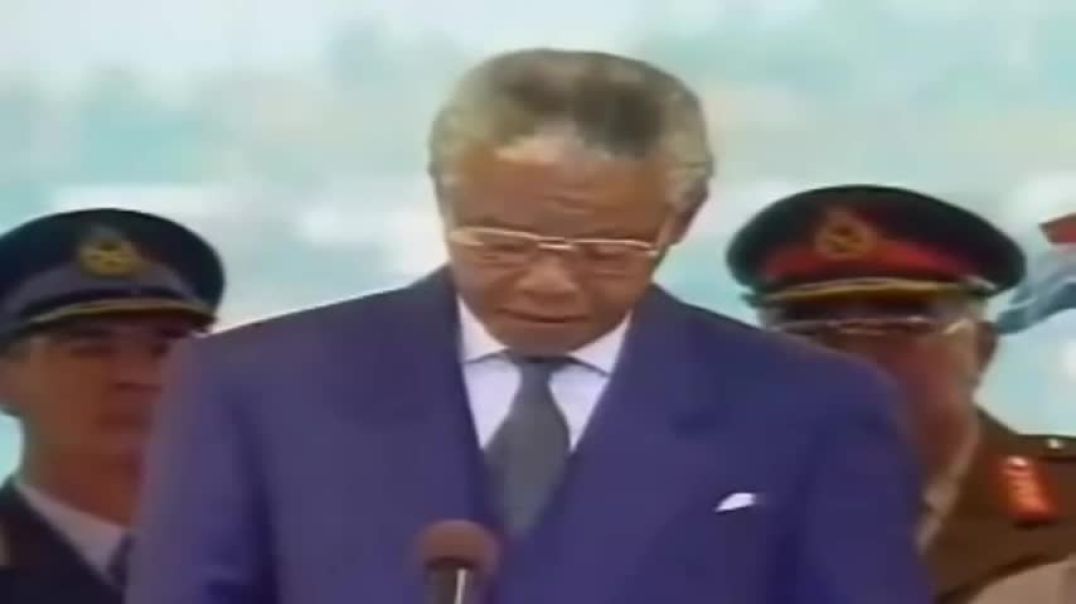 ⁣President Nelson Mandela Inauguration Speech May 10 1994