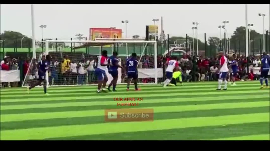 African Legends vs George Weah XI 43  ft Jay Jay Okocha Adebayor Asamoah Gyan Diouf etc