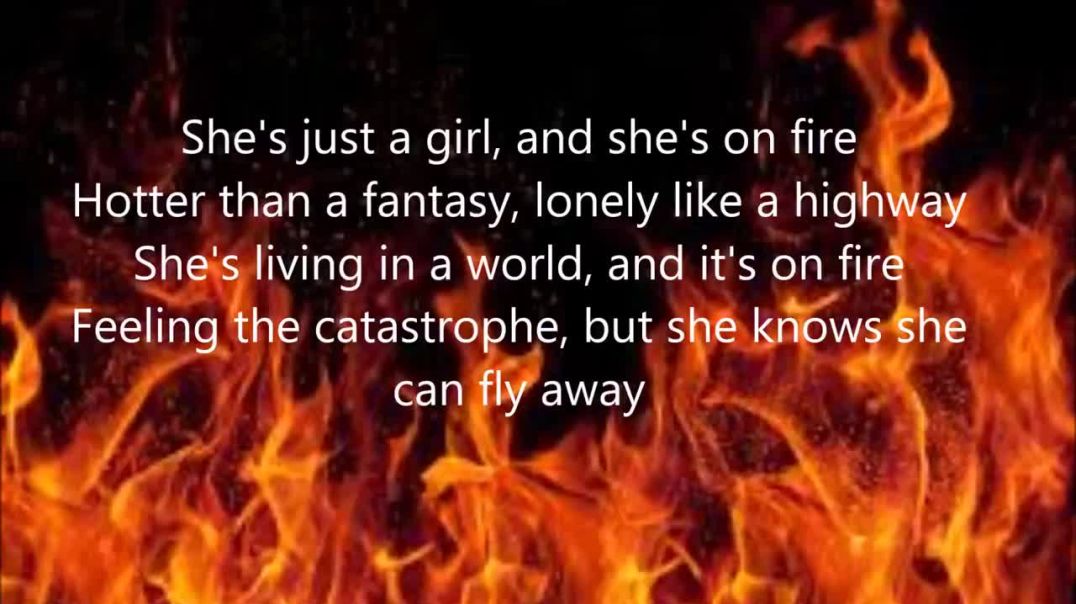 Girl on Fire by Alicia Keys Lyrics