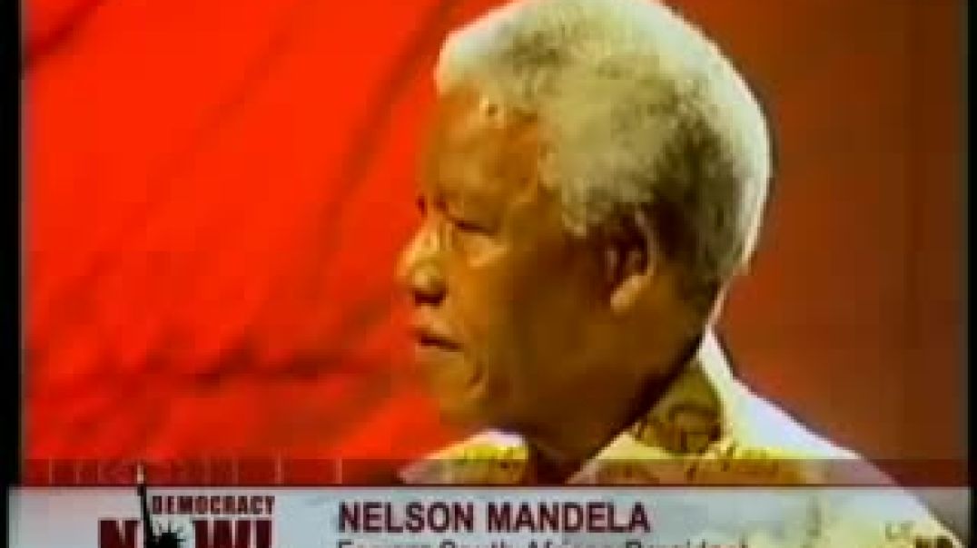 Nelson Mandela Condemns George W Bush and War With Iraq January 30th 2003