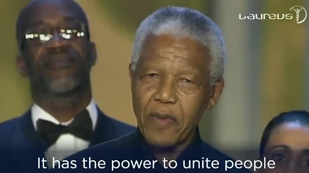 Nelson Mandelas iconic speech  Sport has the power to change the world