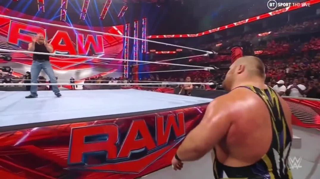 ⁣Brock Lesnar brutally attacks Otis  RAW July 11 2022 WWE