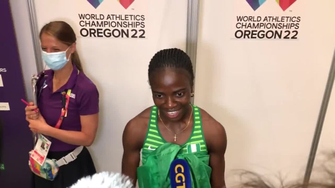 ⁣Tobi Amusan After SHATTERING The 100m Hurdles WORLD RECORD, Believes Sub-12 Is Possible