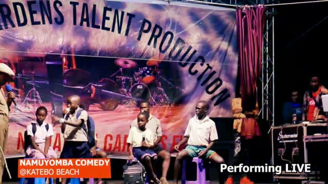 Namuyomba Comedy Performing live at KATEBO Beach Abantu banyumidwa