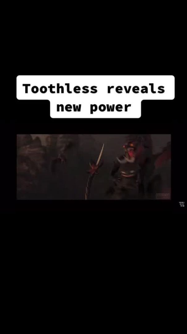 Toothless reveals new powers