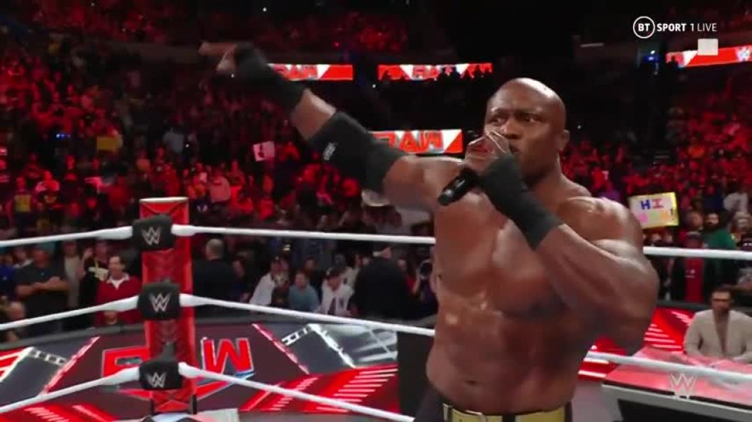 ⁣Bobby Lashley manhandles Brock Lesnar like weve never seen before Monday Night Raw Oct 18 2022