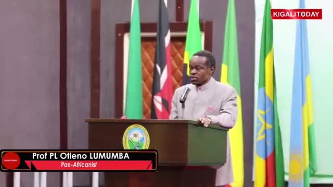 ⁣Time for Africa to define for herself what democracy means Prof PL Otieno Lumumba