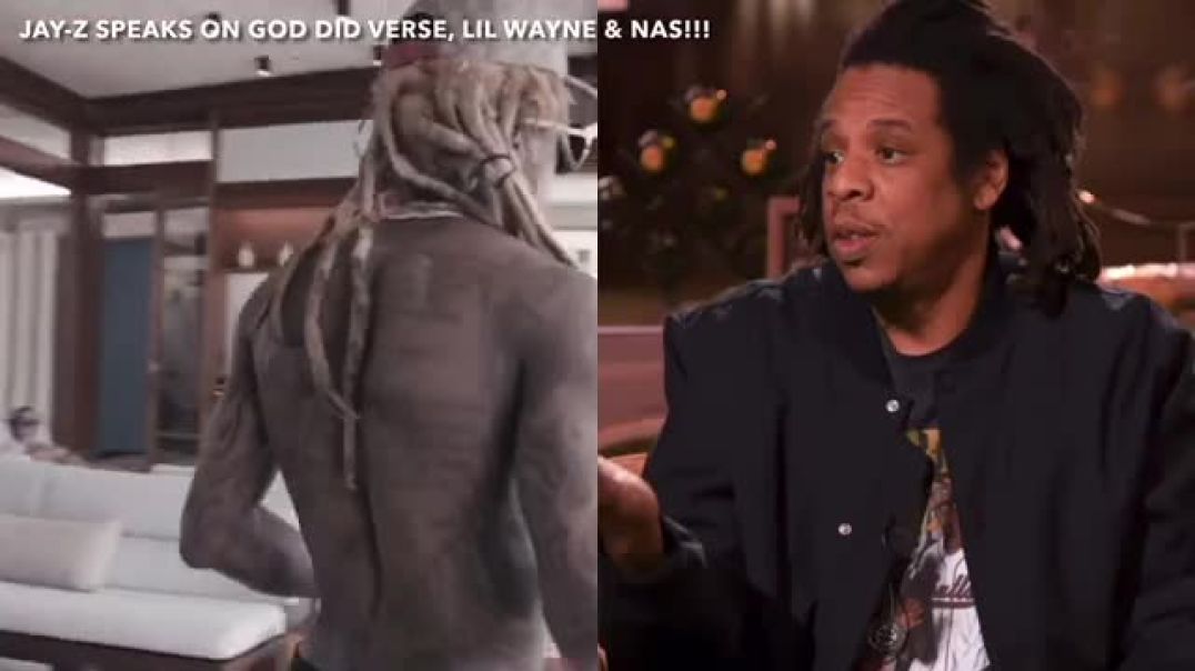 ⁣JAY-Z SPEAKS ON NEW “GOD DID” SONG “LIL WAYNE MAKES BETTER SONGS; NAS BAR FOR BAR IS A CHALLENGE!!!”