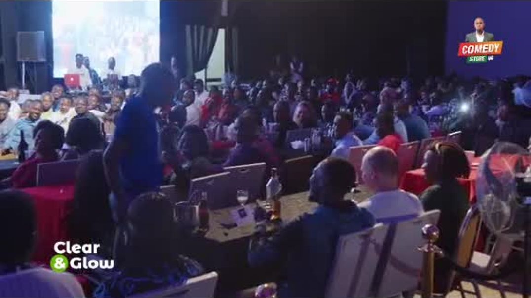 Mc Mariachi ask a Mzungu in the #Comedystoreug audience his origin😂😂😂. This is funny!