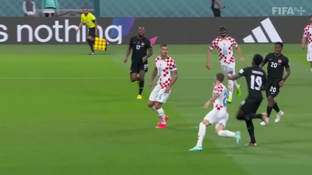 Kramaric hits brace!  Croatia v Canada  FIFA World Cup Qatar 2022