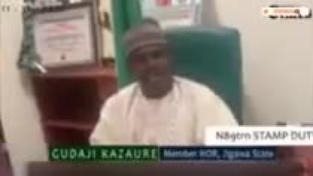 ⁣89.1 trillion naira stamp duty scam exposed by Hon. Gudaji Kazaure