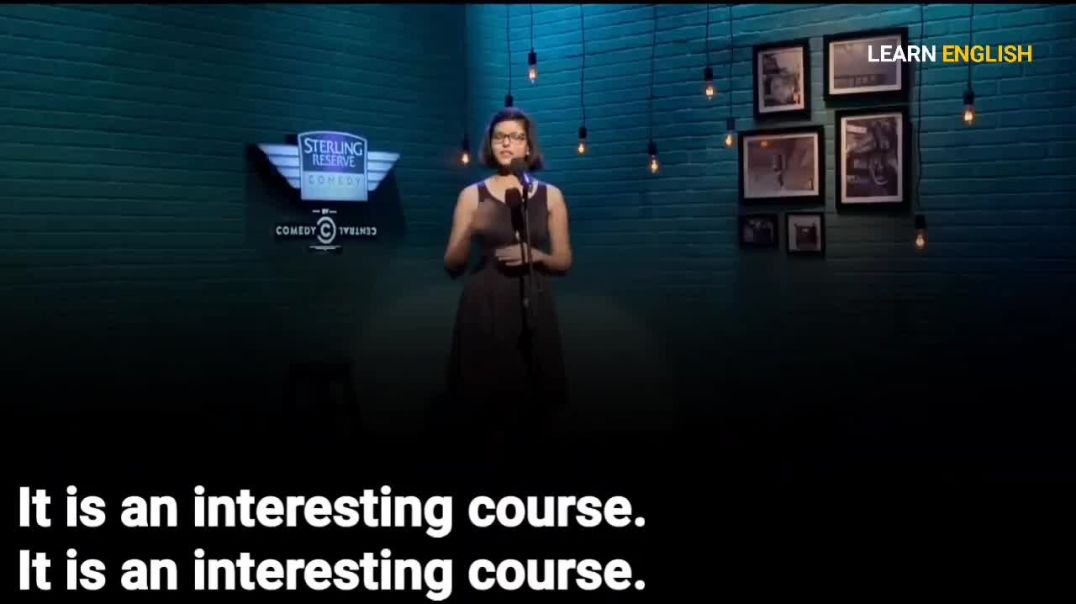 ⁣Stand up comedy with subtitles_ Learn English with stand up comedy_ Entertaining speech