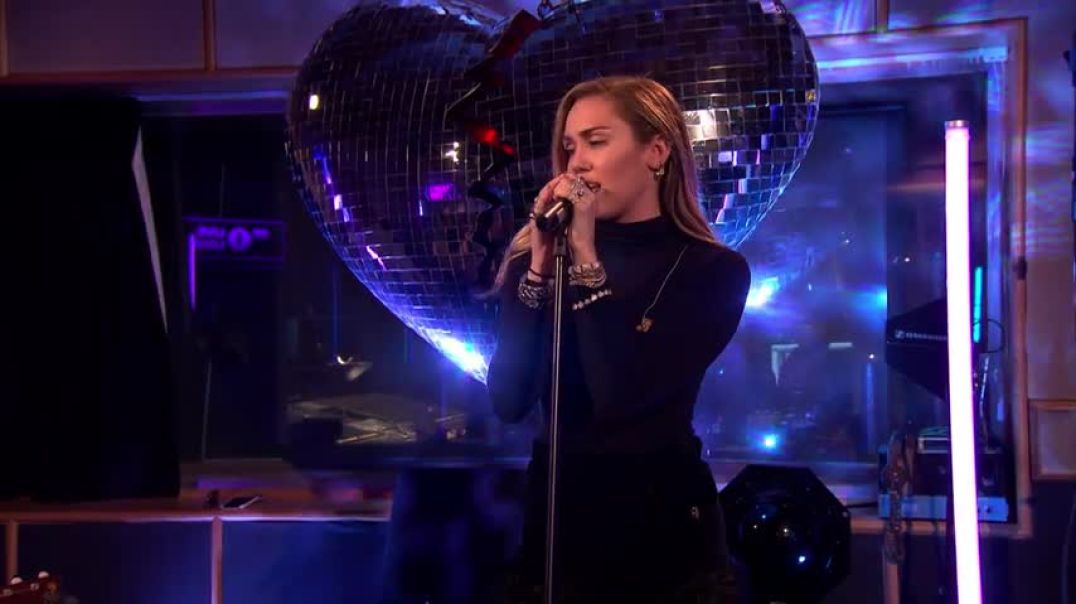 Mark Ronson Nothing Breaks Like A Heart in  the Live Lounge ft. Miley Cyrus