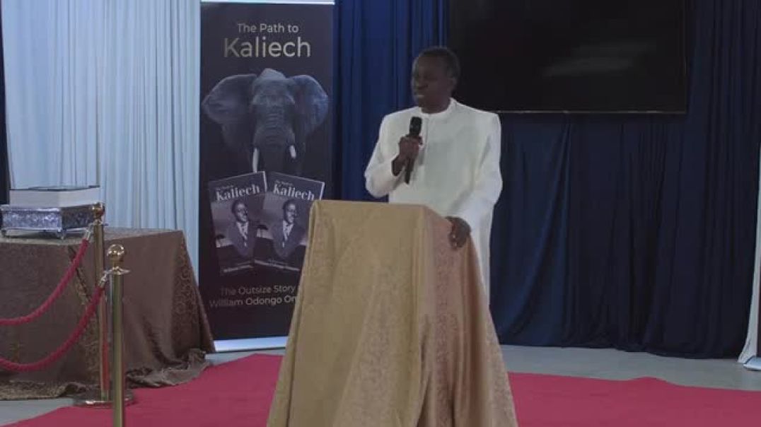 ⁣Prof PLO Lumumba powerful Keynote Speech at Omamo Autobiography Book Launch
