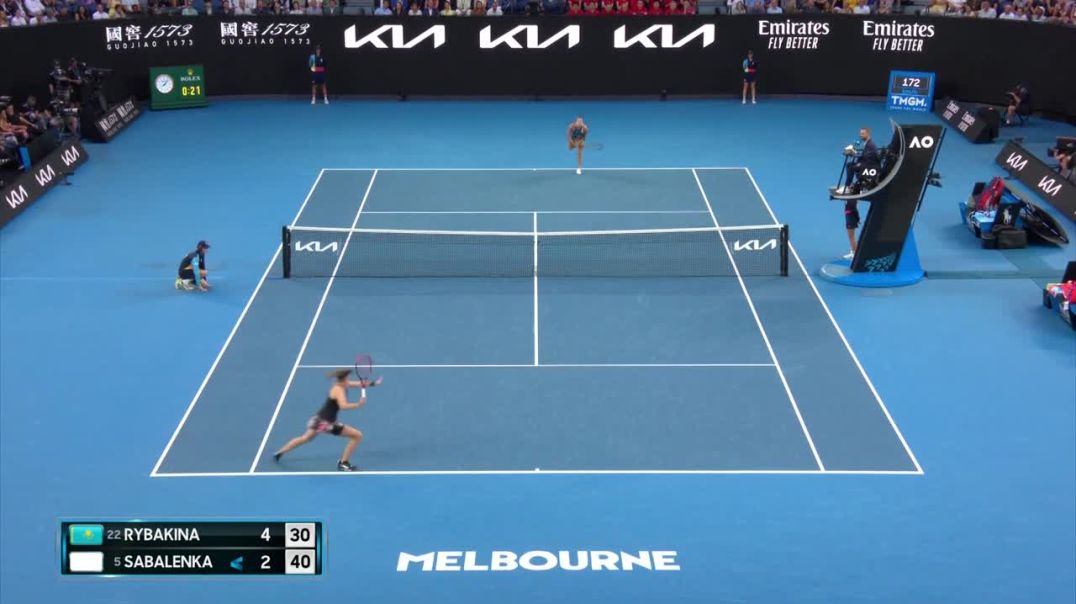 ⁣Elena Rybakina v Aryna Sabalenka Highlights  Australian Open 2023 Final