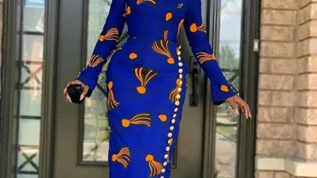 ⁣NEW African Clothing Ankara Maxi  Long Dresses- Elegant and Most Beautiful