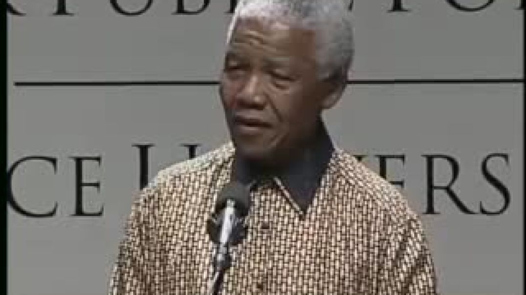 ⁣Nelson Mandela, Former President of South Africa and Nobel Peace  Prize Winner