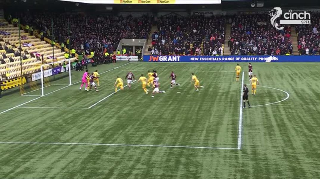 ⁣Livingston 00 Heart of Midlothian  Hearts hold for a 10game lossless streak  cinch Premiership