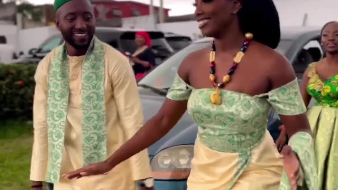 ⁣Ivorian Wedding in 45 seconds