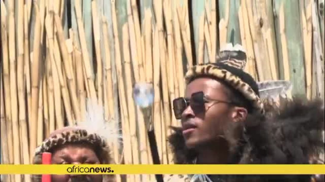 ⁣South Africa Joy as Zulu reed dance festival returns