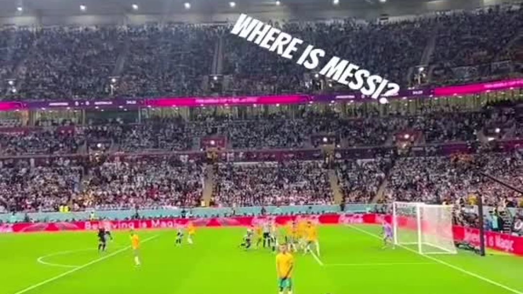 ⁣Where is Messi