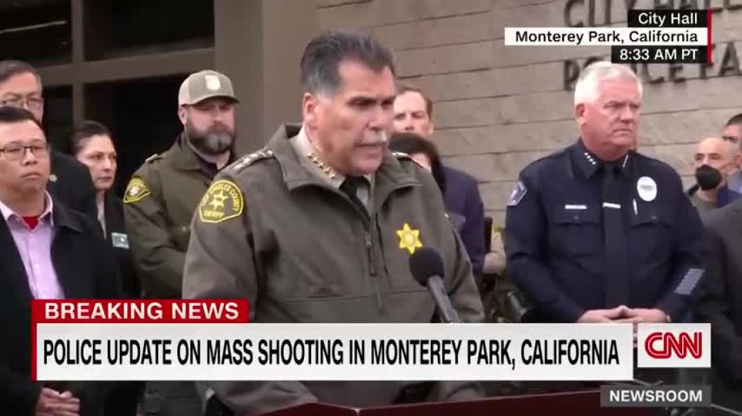 ⁣Manhunt underway to find gunman who killed 10 in California massacre