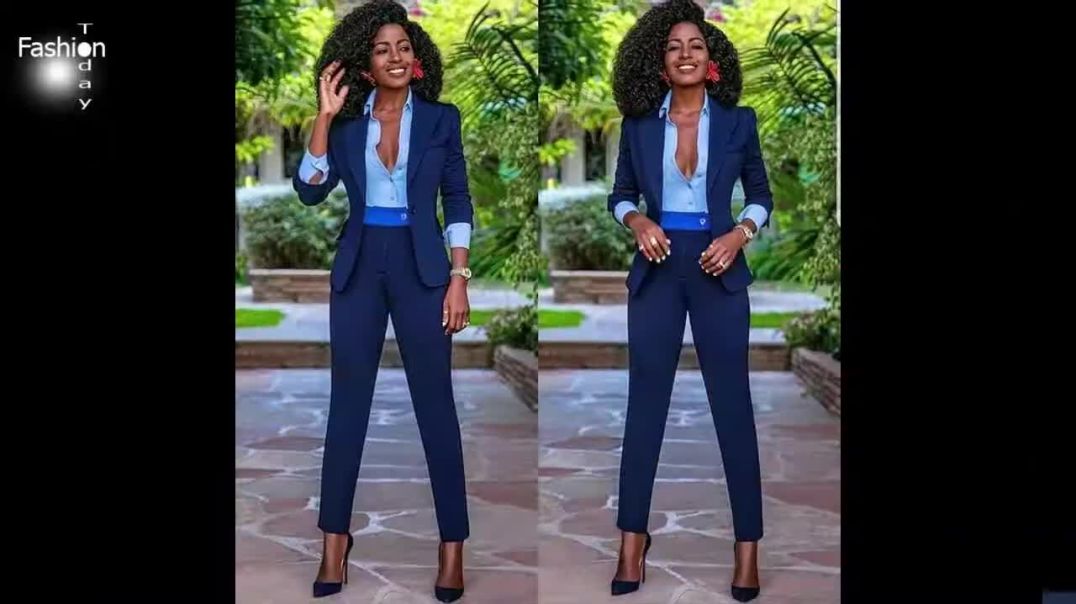 ⁣Classic Office Wear Ideas For Women  African Fashion Today