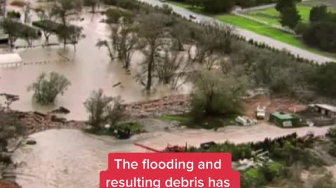 ⁣Some parts of California have seen a year’s worth of rain in just a few weeks, as deadly storms cont