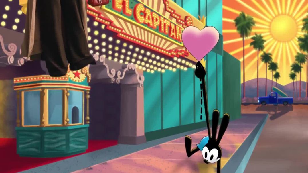 ⁣Oswald the Lucky Rabbit is off on another adventure!