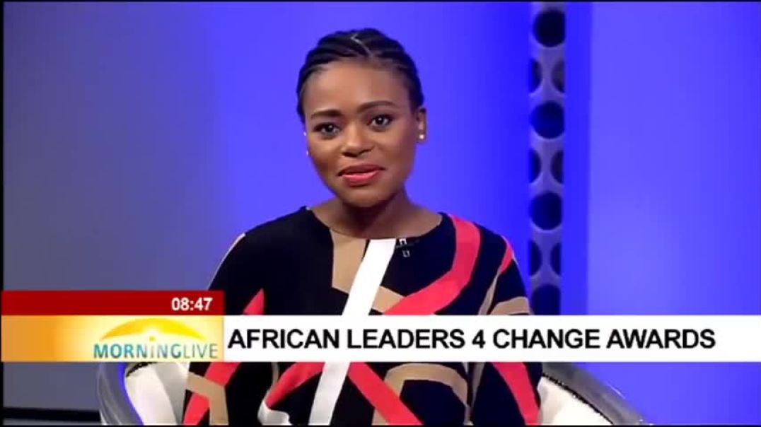 ⁣DISCUSSION  African Leaders 4 Change Awards on SABC
