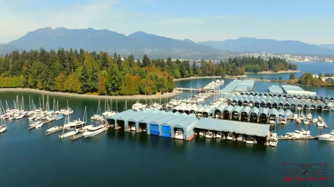 ⁣Vancouver Canada   by drone 4K