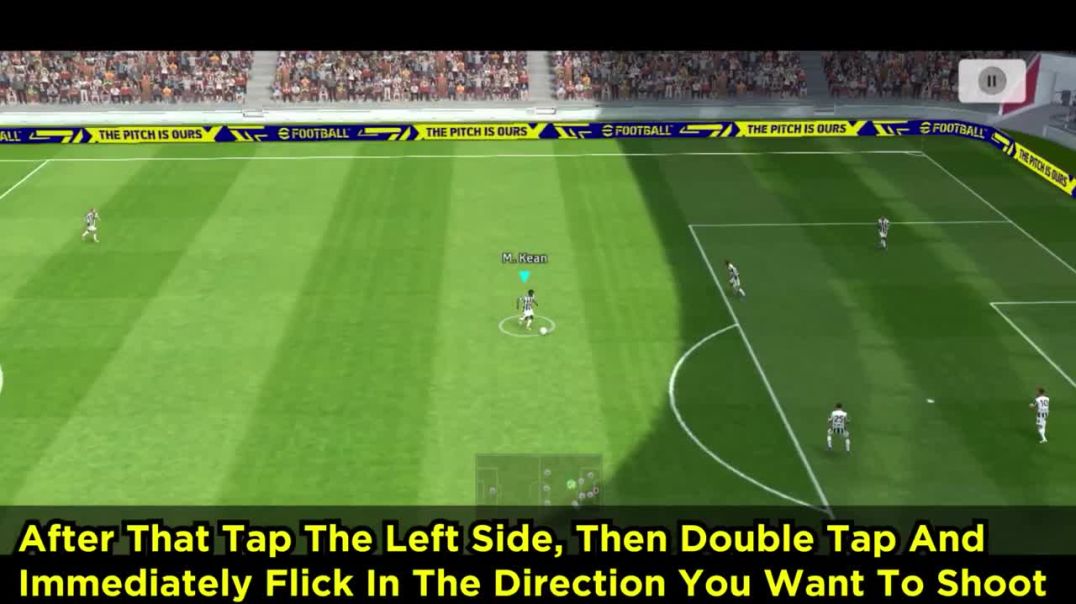 ⁣How To Perform Stunning Shot Advanced Control Tutorial eFootball 2023 Mobile