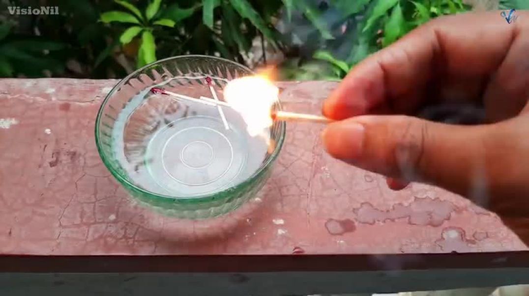 ⁣8 Awesome Match Tricks  Science Experiments With Matches