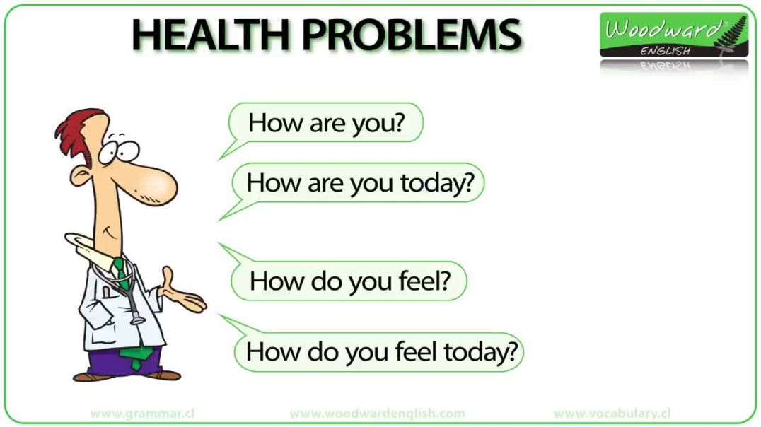 ⁣Health Problems - English Vocabulary - Health Issues in English