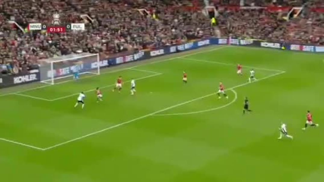 ⁣Manchester United vs Fulham Football Highlights